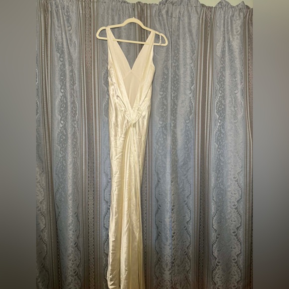 Reformation Margot Silk Dress Bridal Size 4 - Picture 11 of 15